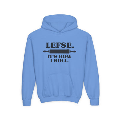 Lefse It's How I Roll Kids Hoodie