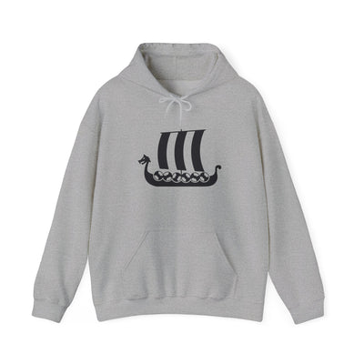 Viking Ship Hooded Sweatshirt