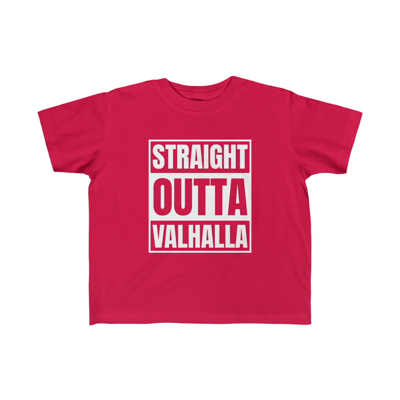Straight Outta Valhalla Toddler Tee