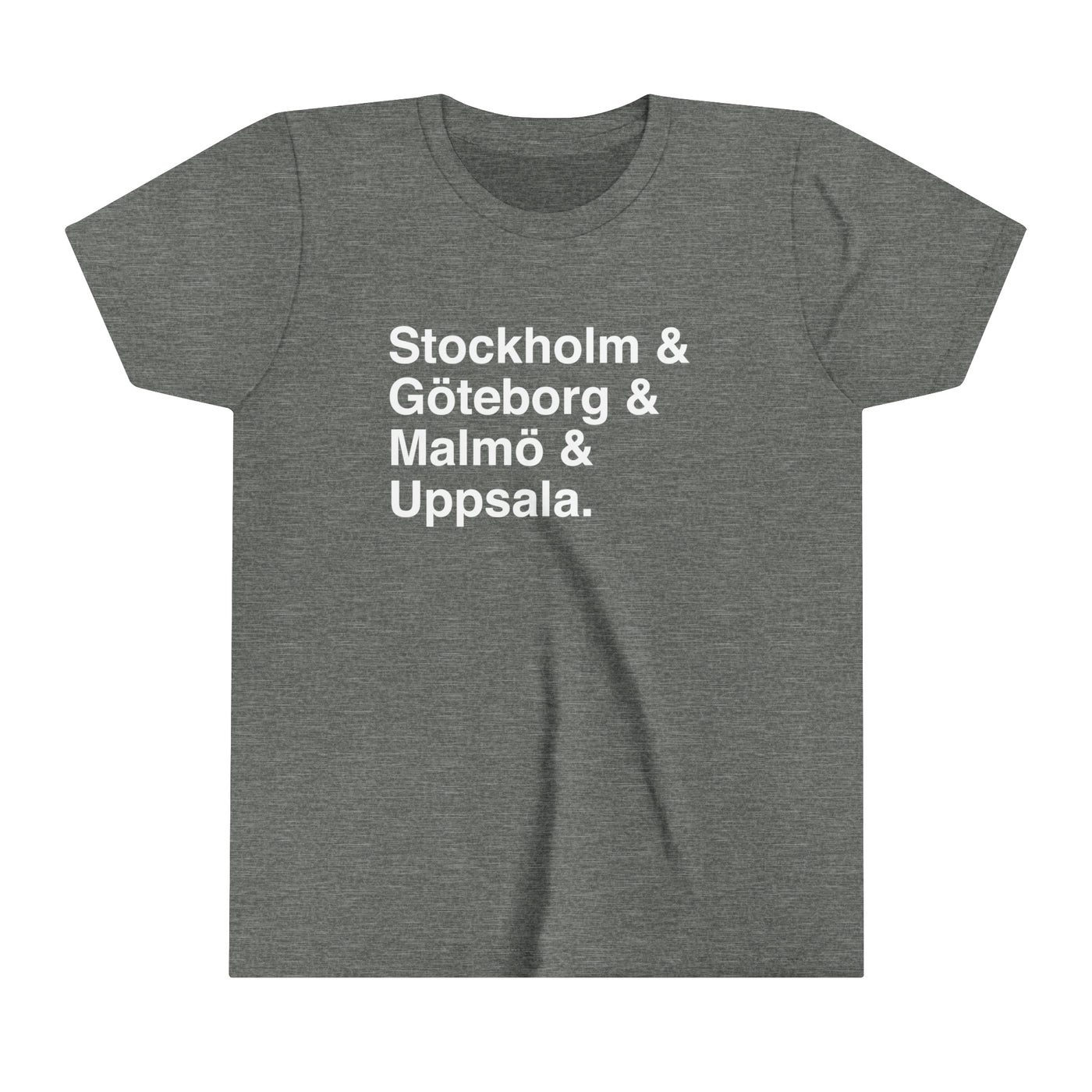 Cities Of Sweden Kids T-Shirt