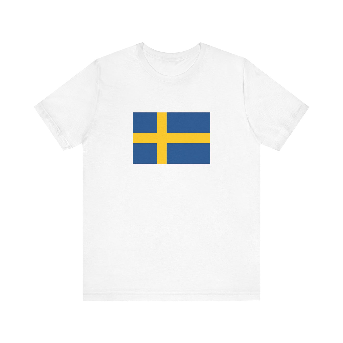 Swedish Flag Unisex T-Shirt - Scandinavian Design Studio