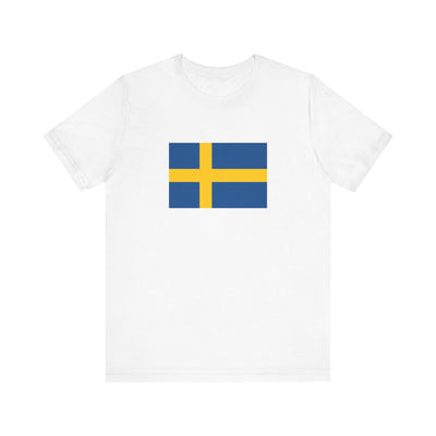 Swedish Flag Unisex T-Shirt - Scandinavian Design Studio