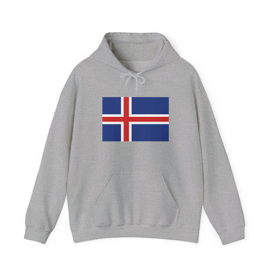 Icelandic Flag Hooded Sweatshirt