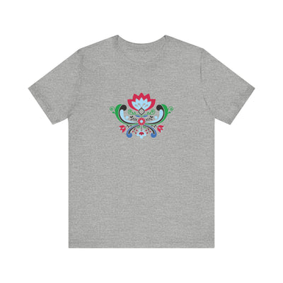 Midsummer Rosemaling Unisex T-Shirt - Scandinavian Design Studio