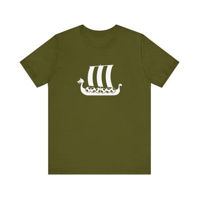 Viking Ship Unisex T-Shirt - Scandinavian Design Studio