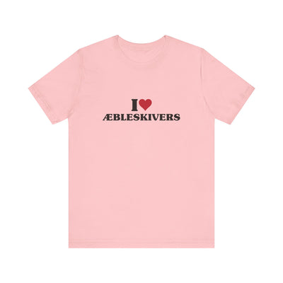 I Love Aebleskivers Unisex T-Shirt