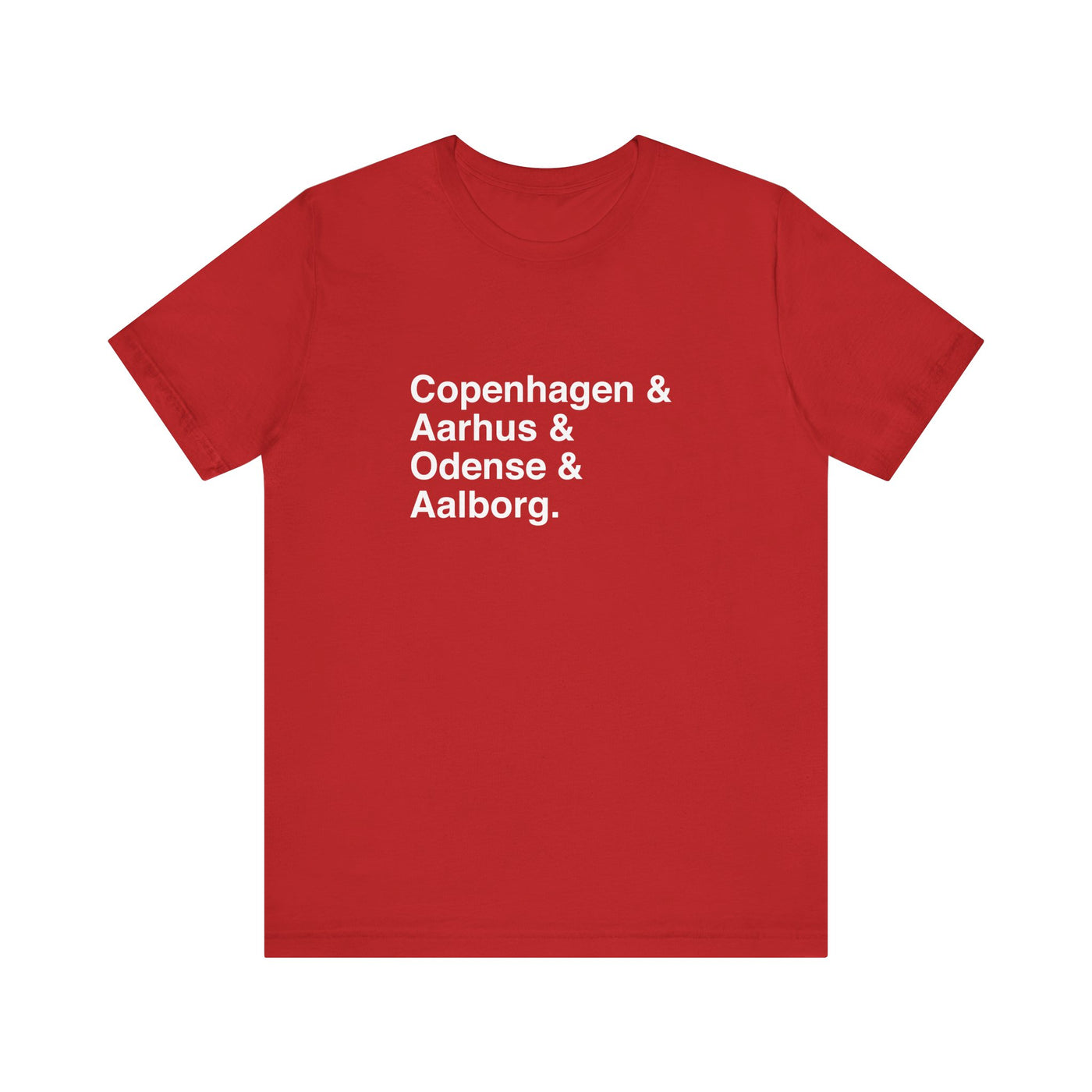 Cities Of Denmark Unisex T-Shirt