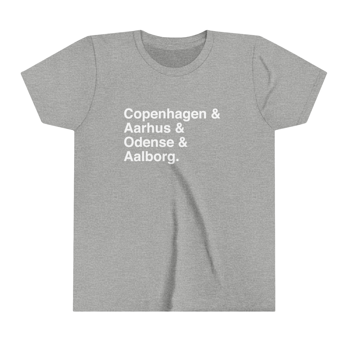 Cities Of Denmark Kids T-Shirt