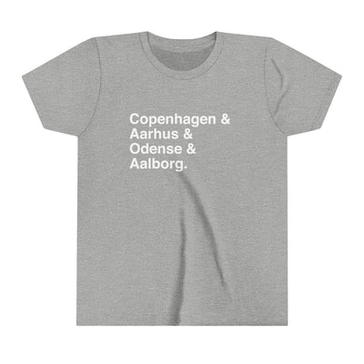 Cities Of Denmark Kids T-Shirt