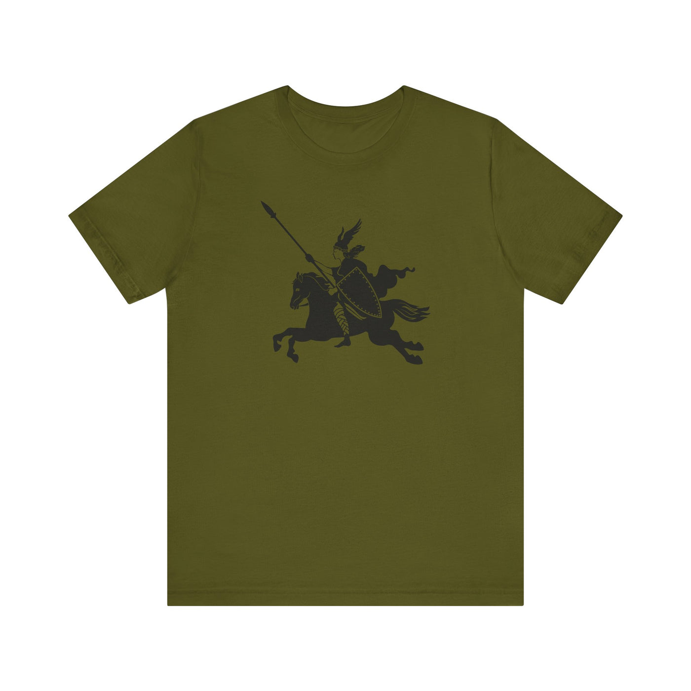 Valkyrie And Horse Unisex T-Shirt