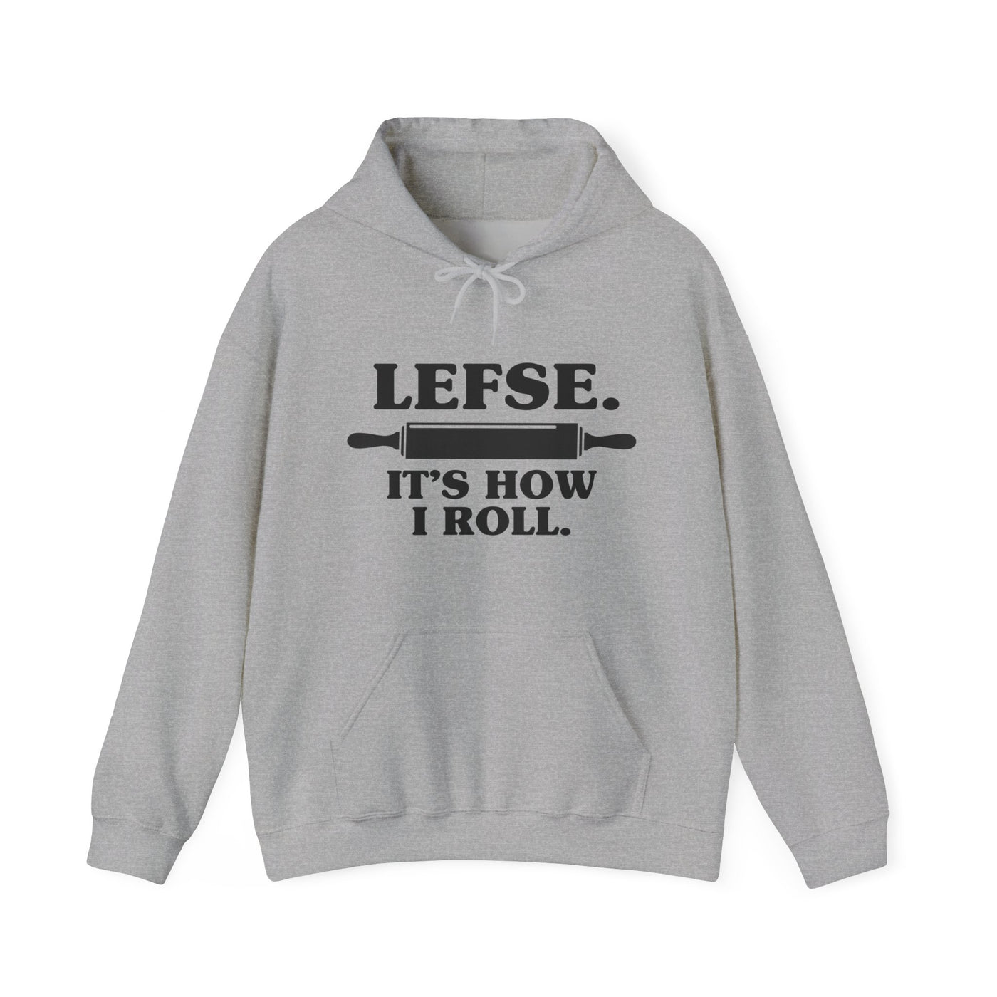 Lefse It's How I Roll Hooded Sweatshirt