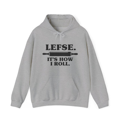 Lefse It's How I Roll Hooded Sweatshirt