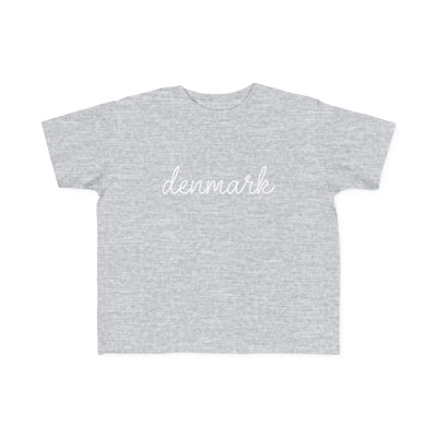 Denmark Script Toddler Tee