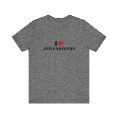 I Love Aebleskivers Unisex T-Shirt