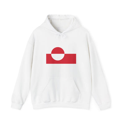 Greenlandic Flag Hooded Sweatshirt