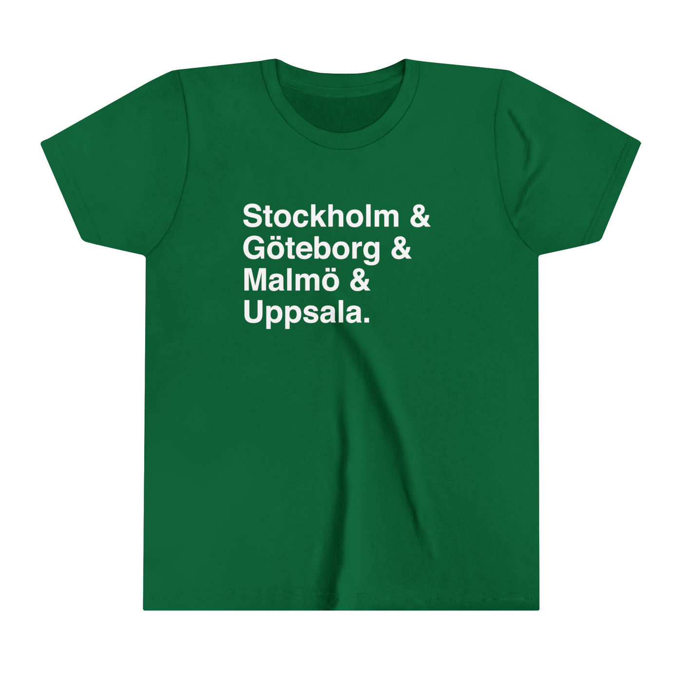 Cities Of Sweden Kids T-Shirt