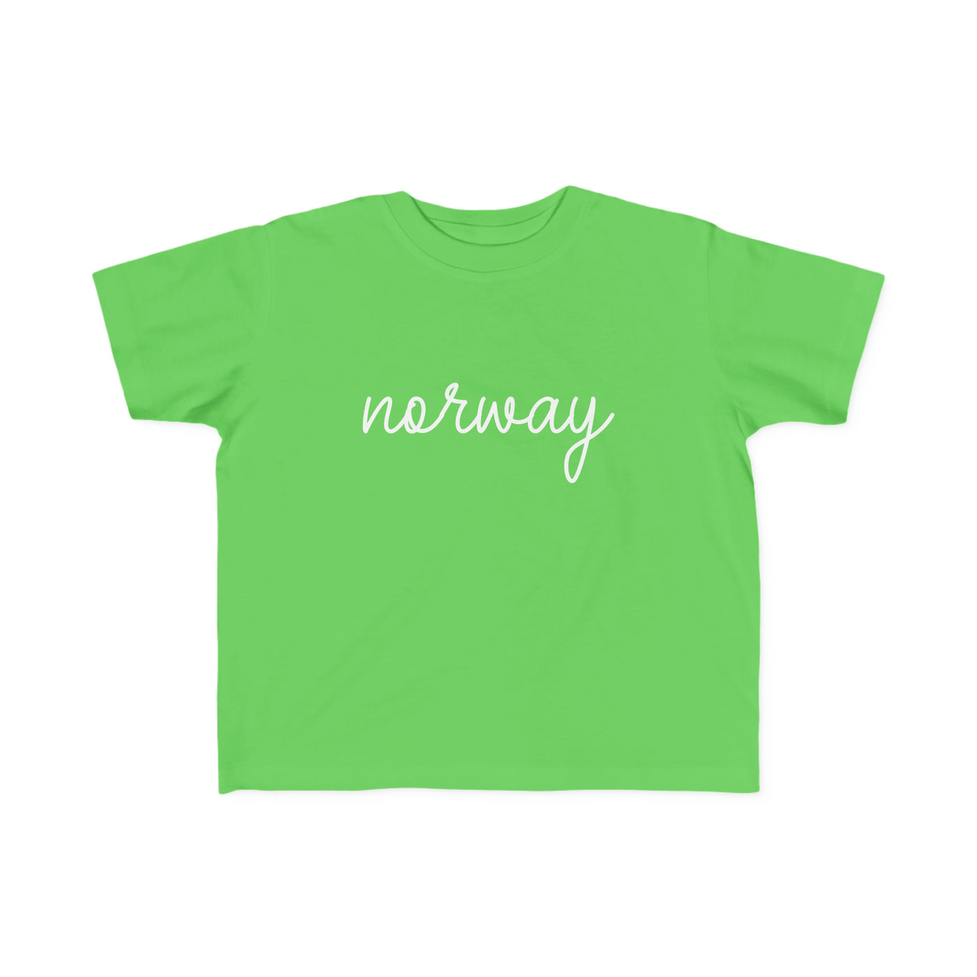 Norway Script Toddler Tee