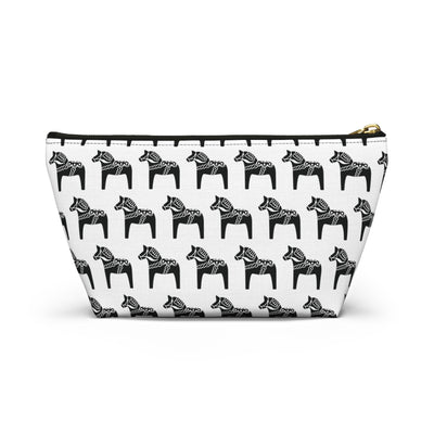 Dala Horse Print Makeup Bag