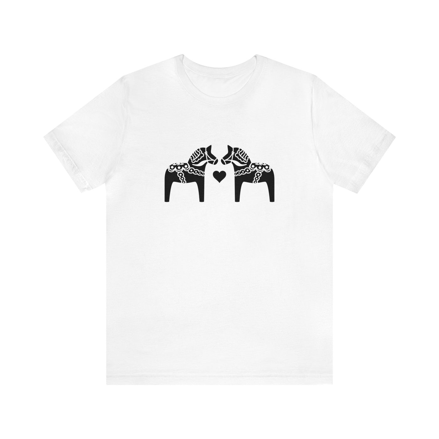 Dala Horse Unisex T-Shirt - Scandinavian Design Studio