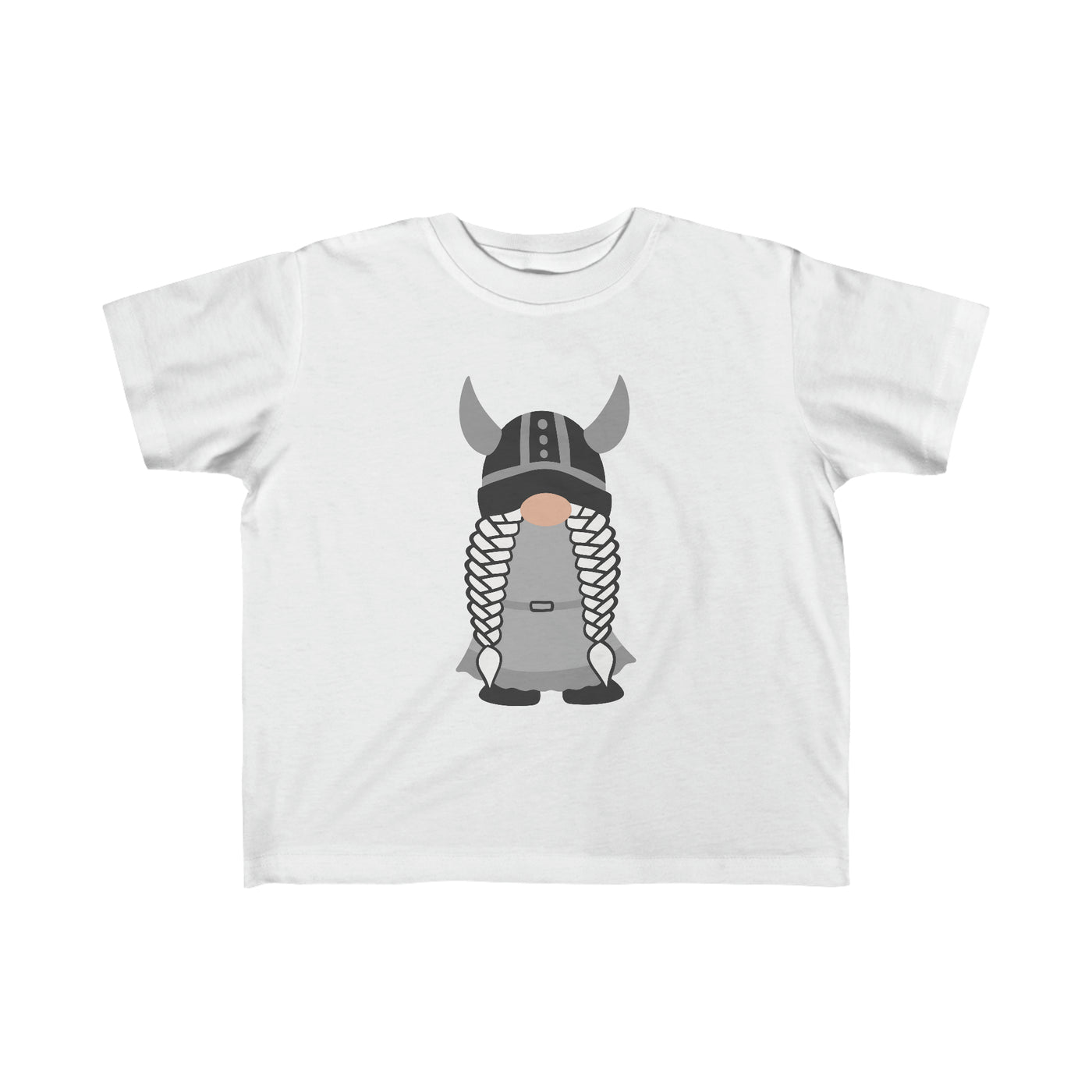 Viking Girl Gnome Toddler Tee