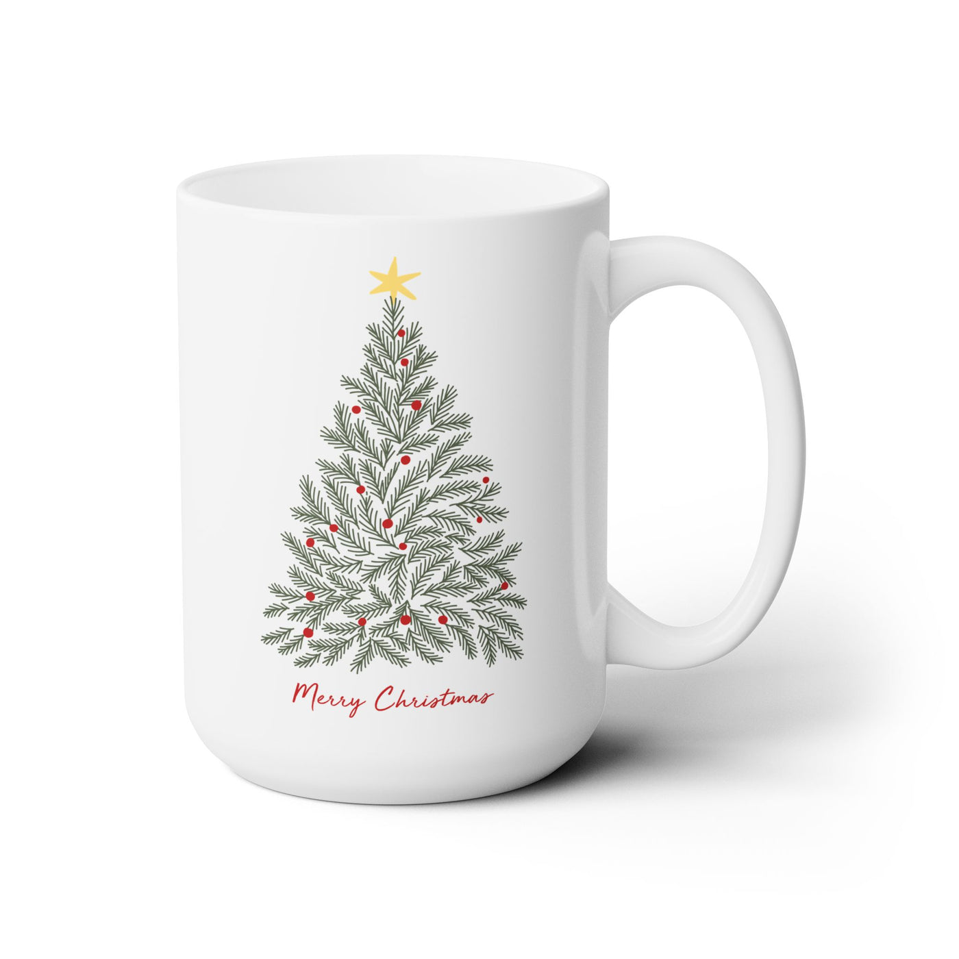 Merry Christmas Tree Mug