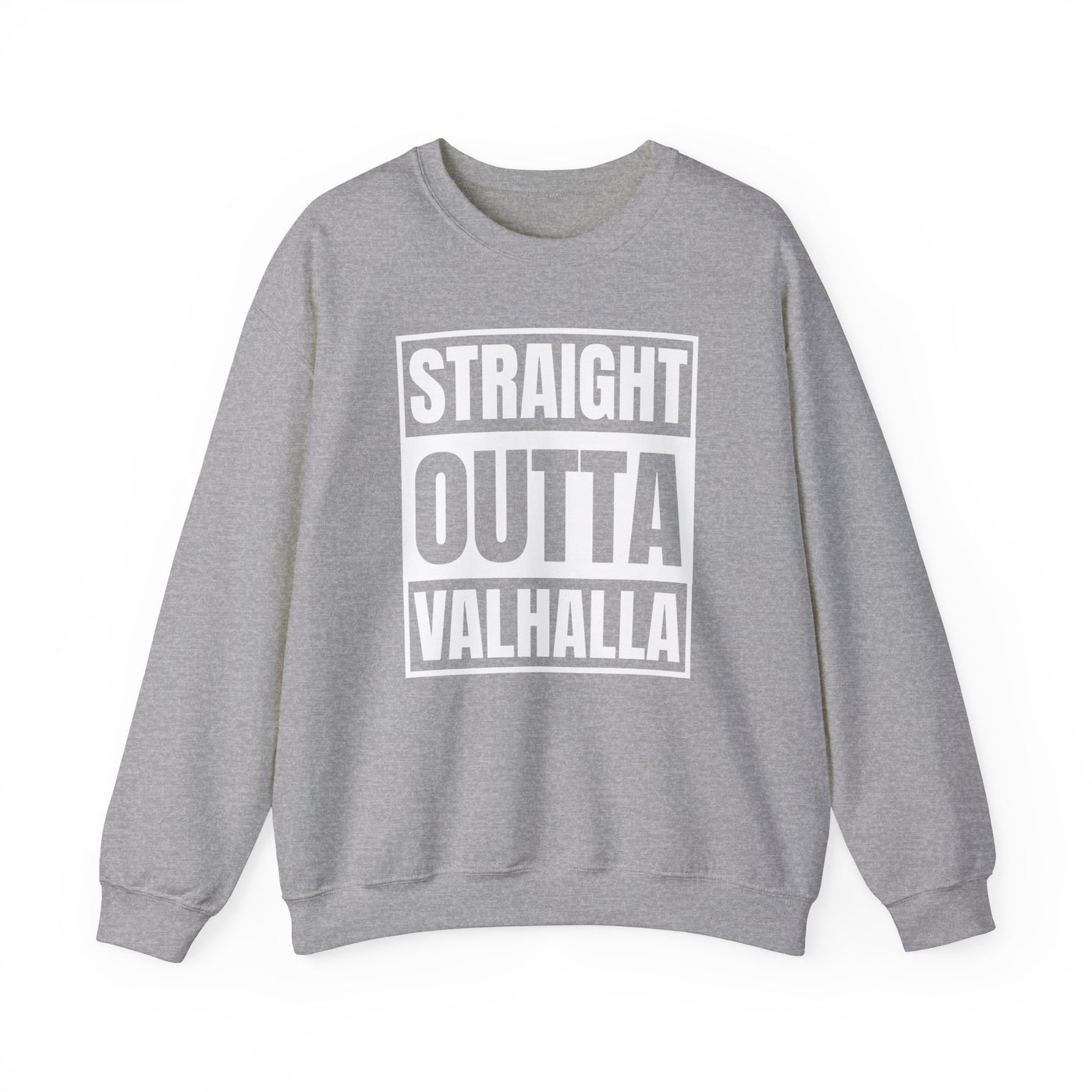 Straight Outta Valhalla Sweatshirt - Scandinavian Design Studio