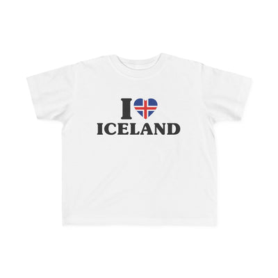 I Love Iceland Toddler Tee