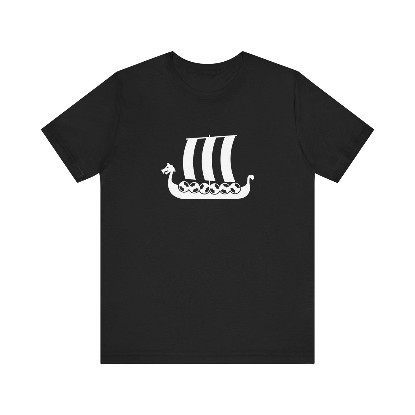 Viking Ship Unisex T-Shirt - Scandinavian Design Studio