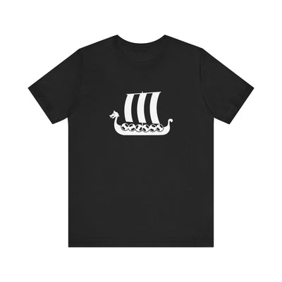 Viking Ship Unisex T-Shirt - Scandinavian Design Studio