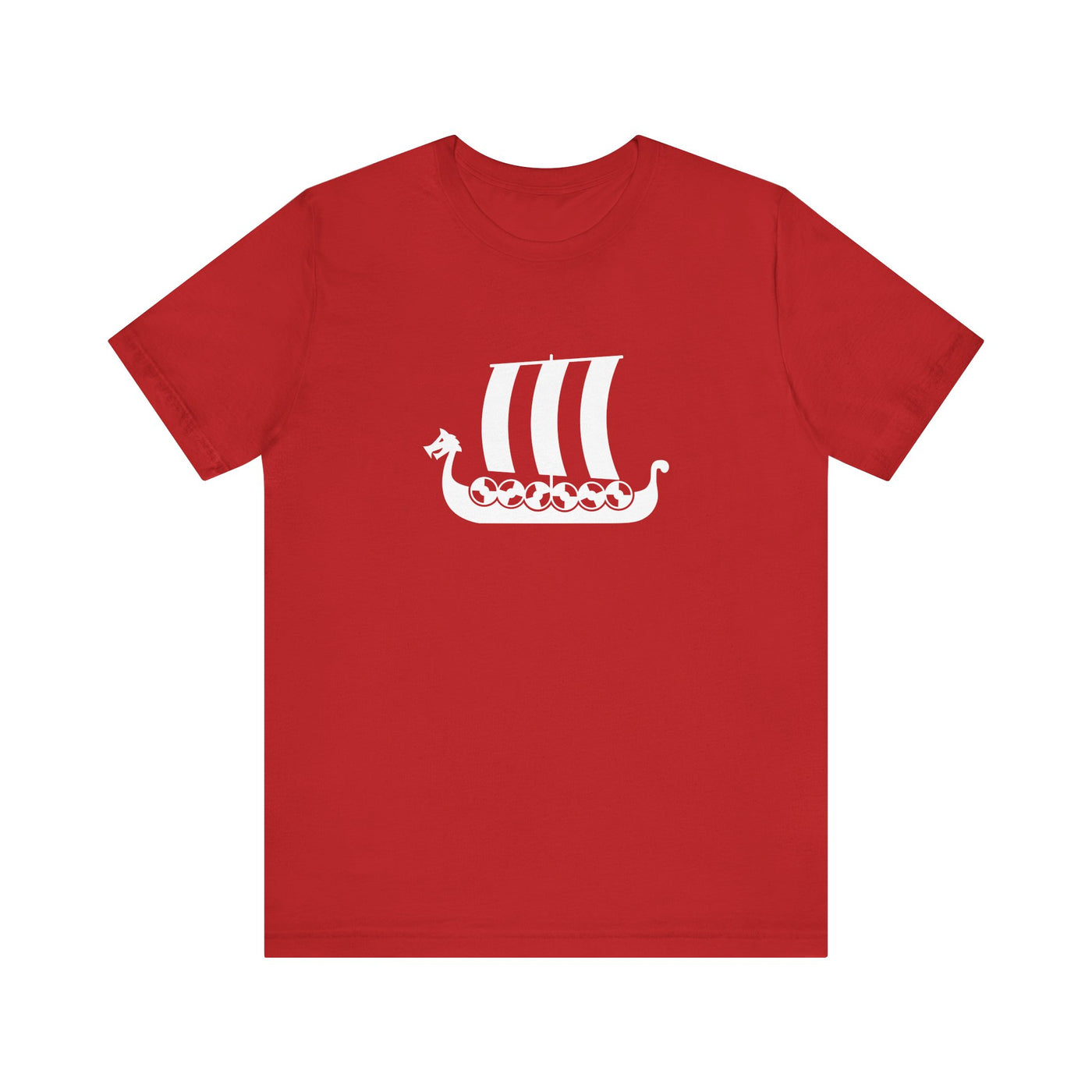 Viking Ship Unisex T-Shirt - Scandinavian Design Studio
