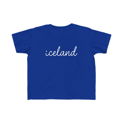 Iceland Script Toddler Tee
