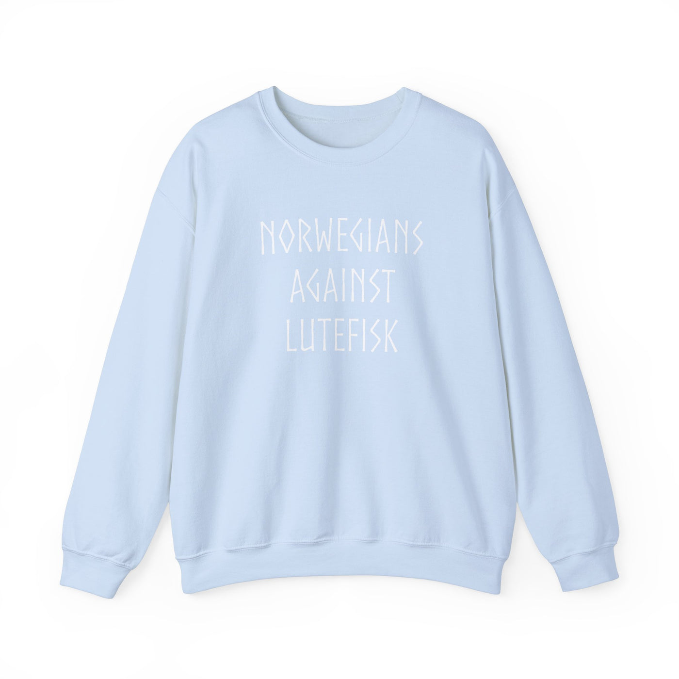 Norwegians Against Lutefisk Sweatshirt