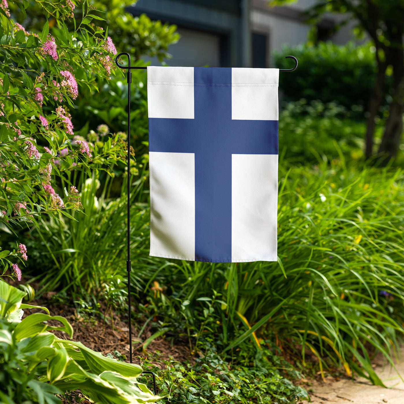 Finnish Flag Garden Flag