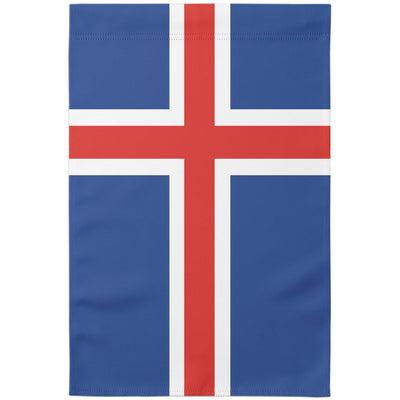 Icelandic Flag Garden Flag