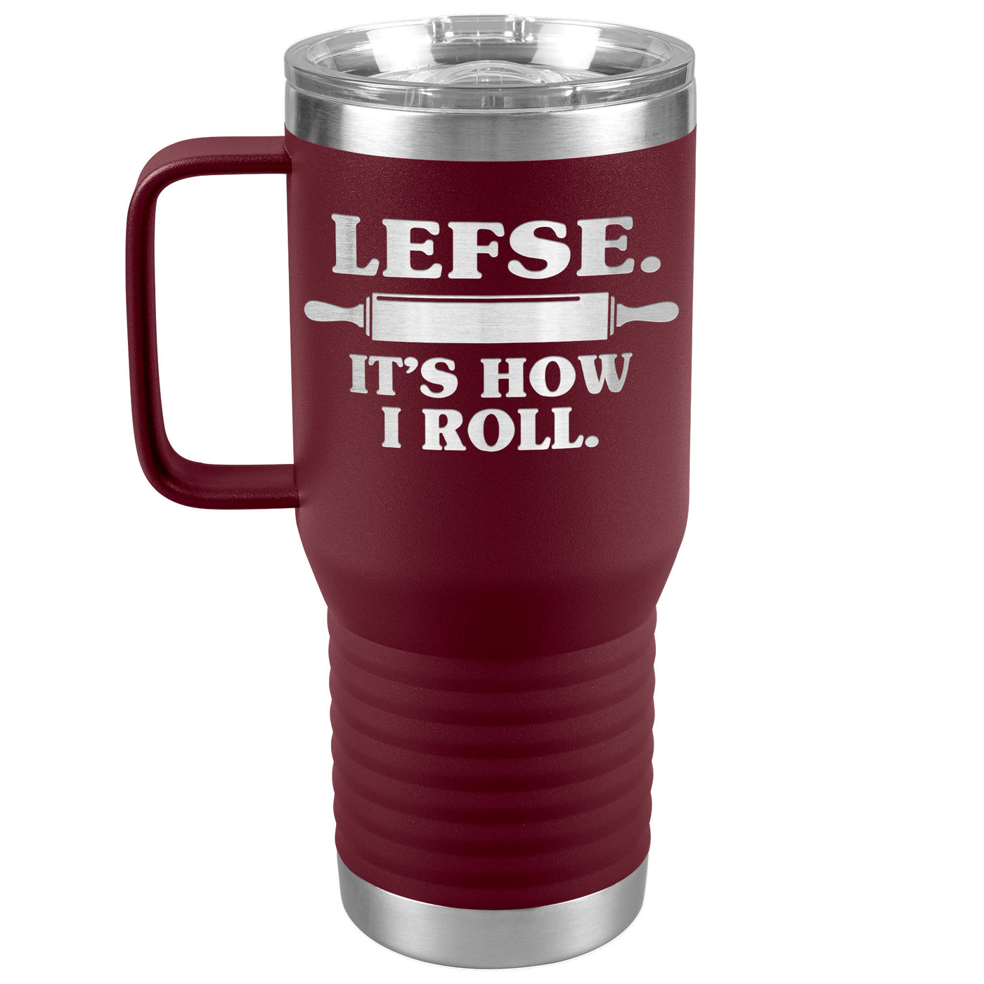Lefse It's How I Roll Insulated To Go Mug