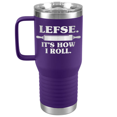 Lefse It's How I Roll Insulated To Go Mug