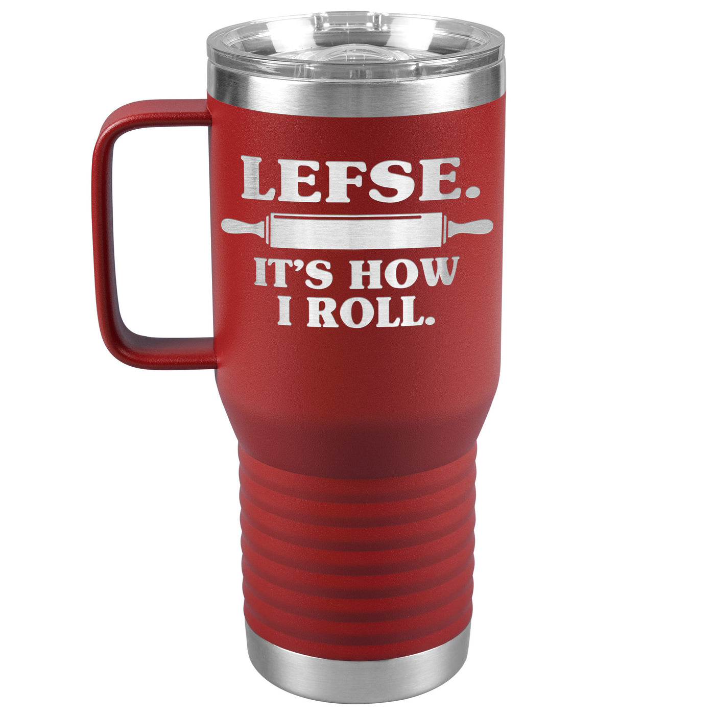 Lefse It's How I Roll Insulated To Go Mug