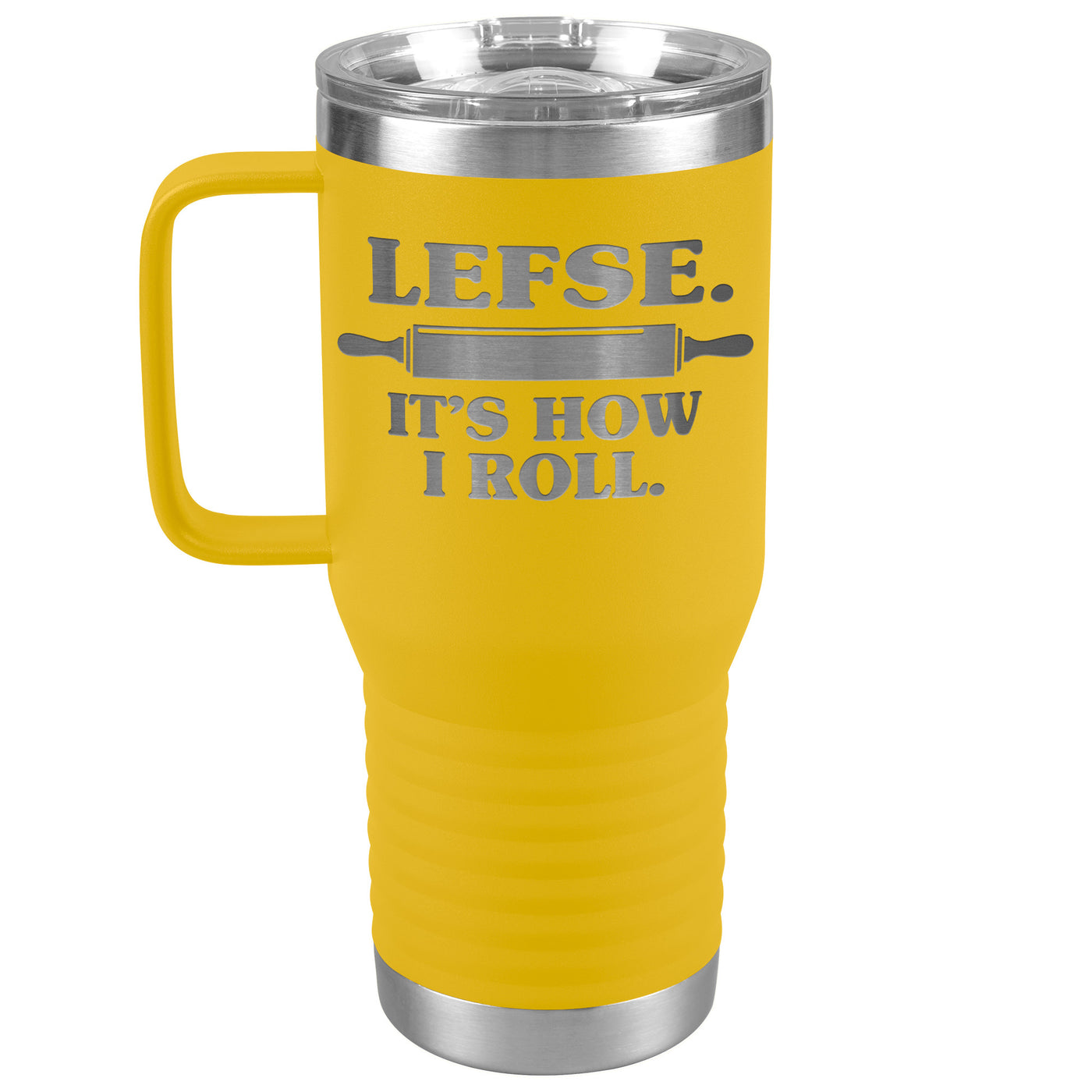 Lefse It's How I Roll Insulated To Go Mug
