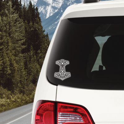 Thor's Hammer Mjolnir Sticker