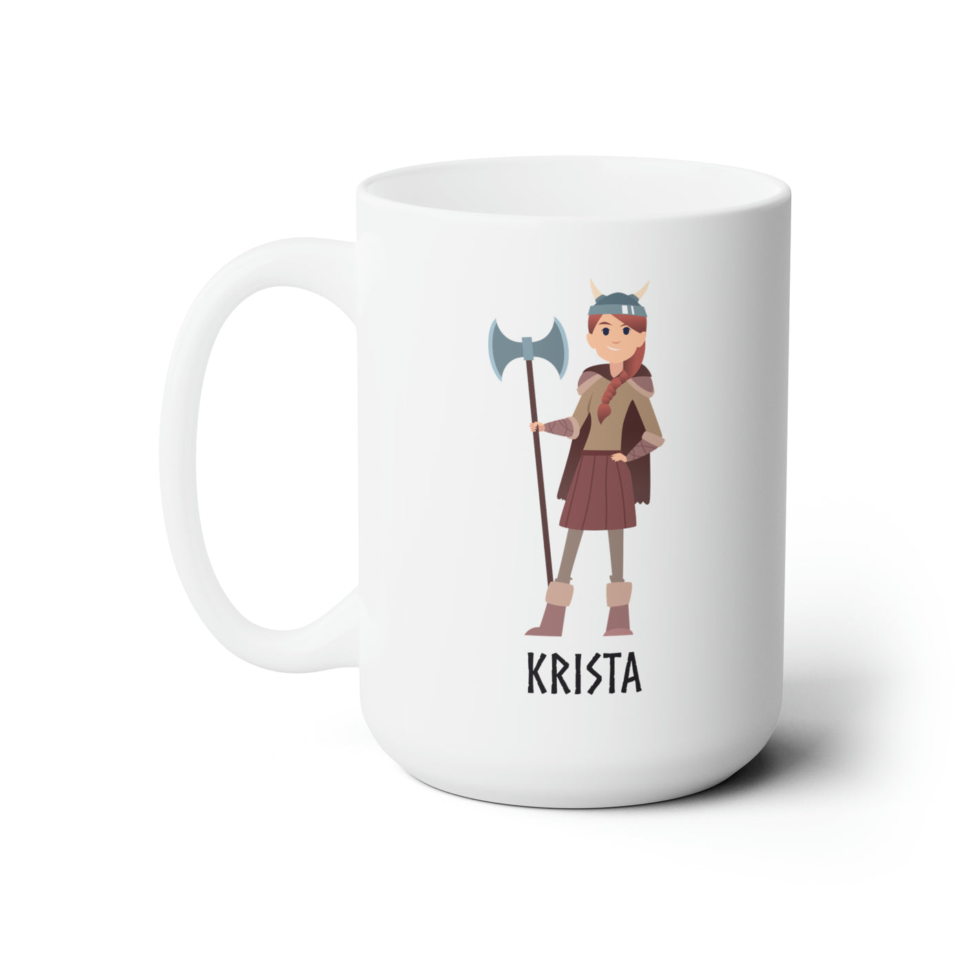 Personalized Viking Woman Mug