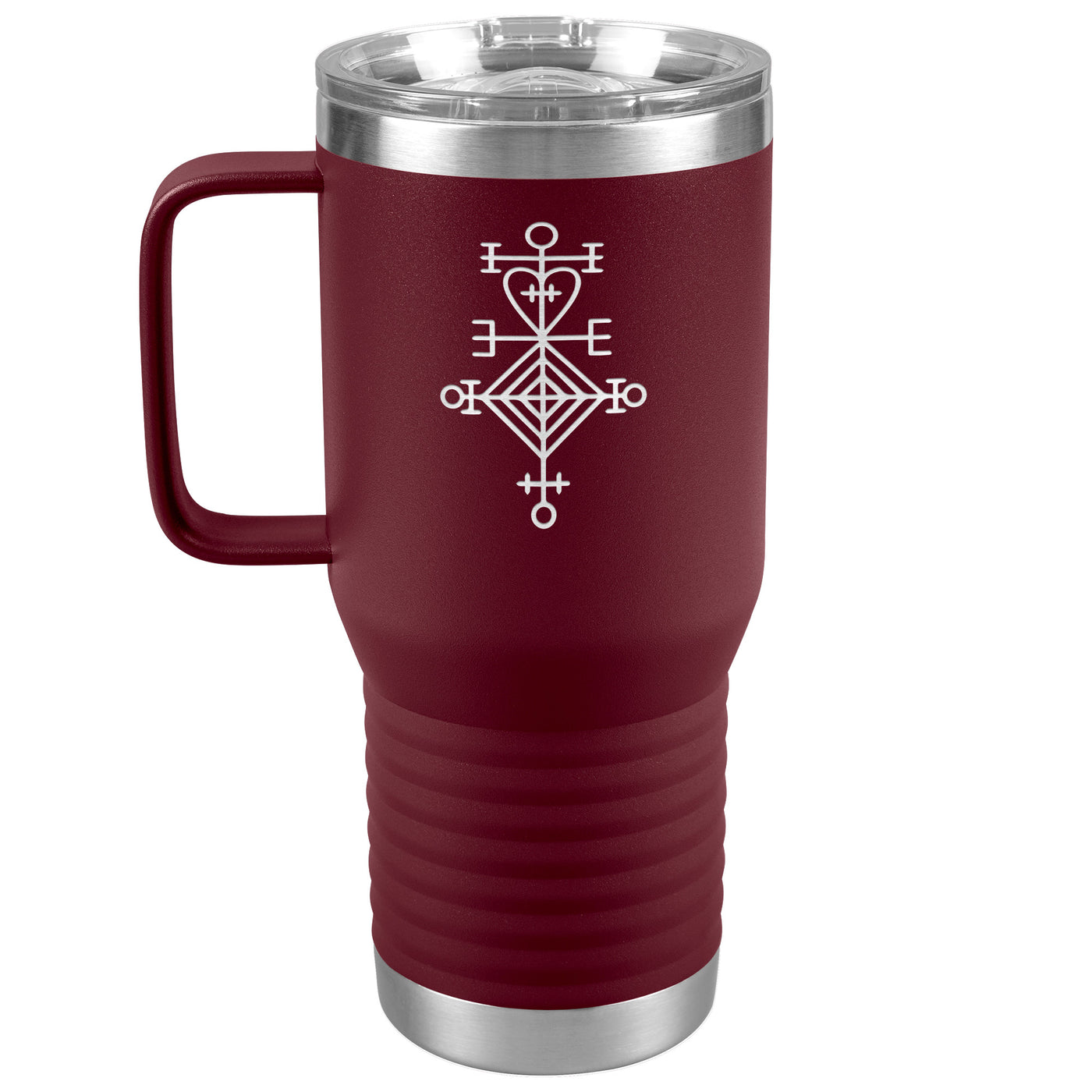 Ástarstafur Icelandic Love Stave Insulated To Go Mug