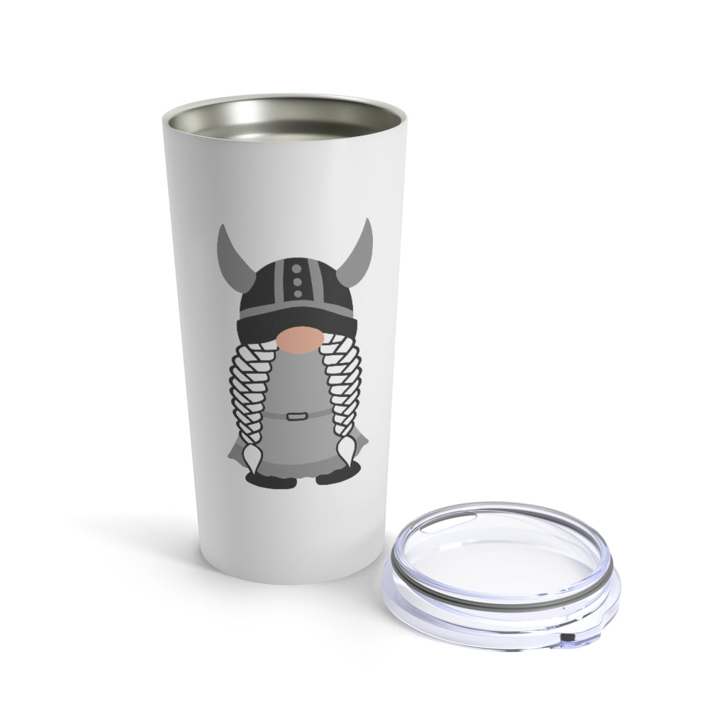 Viking Girl Gnome 20 oz Insulated Tumbler 20oz - Scandinavian Design Studio