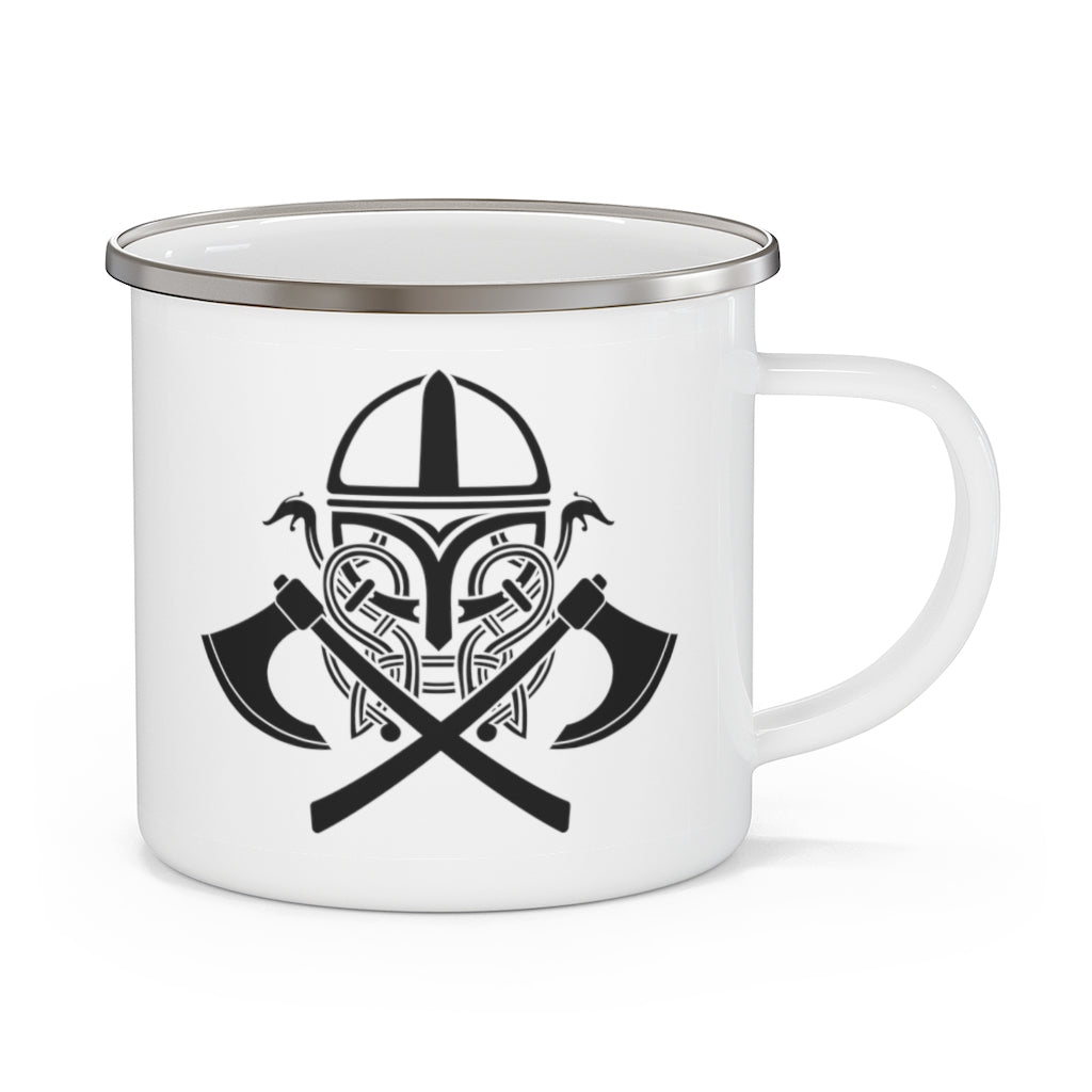 Viking Battle Gear Camping Mug Scandinavian Design Studio