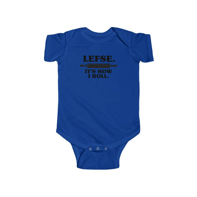 Lefse It's How I Roll Baby Bodysuit Scandinavian Design Studio