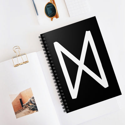 Dagaz (Day) Viking Rune Spiral Notebook Scandinavian Design Studio