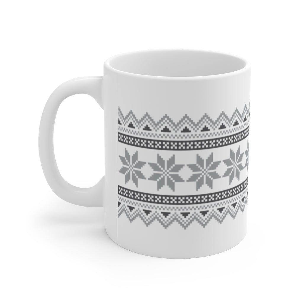 Nordic Sweater Mug - Gray Scandinavian Design Studio