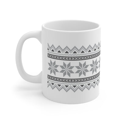 Nordic Sweater Mug - Gray Scandinavian Design Studio