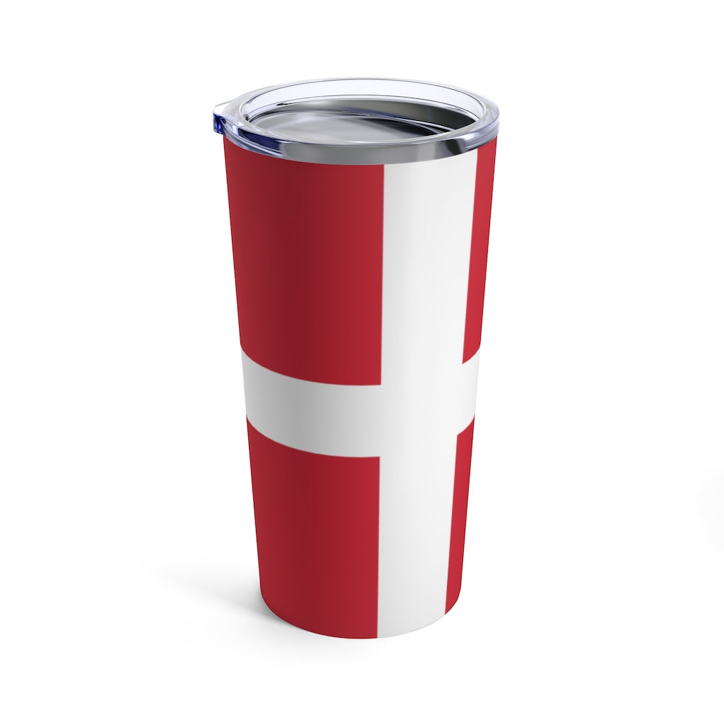 Danish Flag 20 oz Insulated Tumbler Scandinavian Design Studio