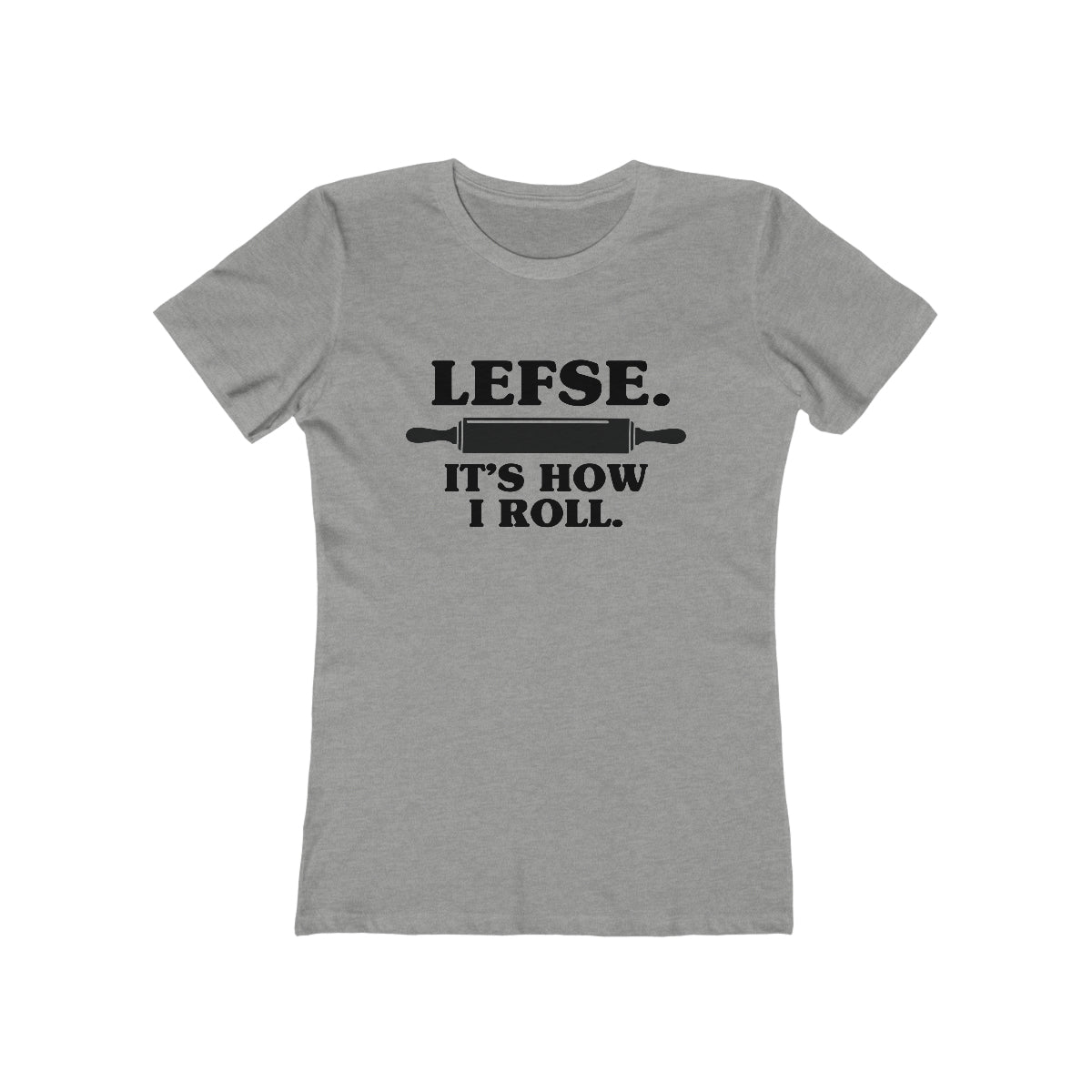 Lefse It's How I Roll Women's Fit T-Shirt Scandinavian Design Studio
