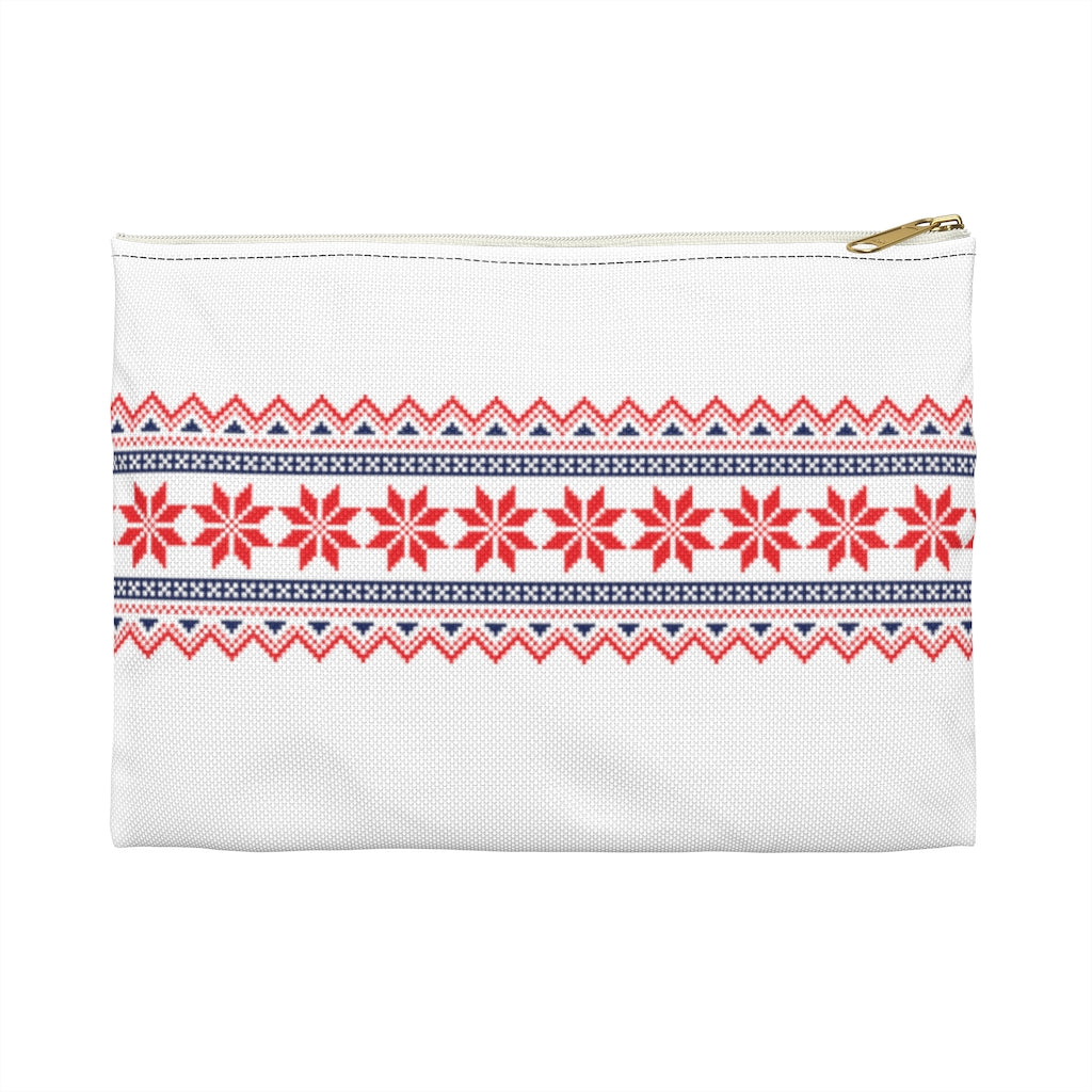 Nordic Sweater Accessory Pouch Small / White - Scandinavian Design Studio